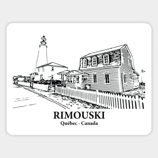 Rimouski - Québec Magnet